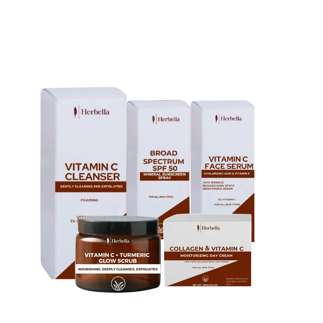 Galentine’s Glow Bundle | Herbella Natural Skincare Set