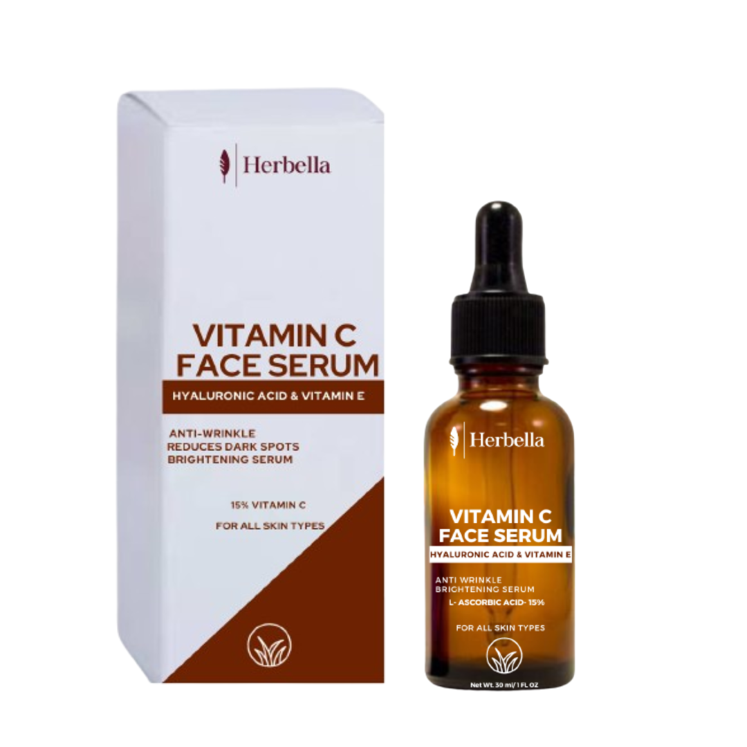 Vitamin C Face Serum with Vitamin E and Hyaluronic Acid