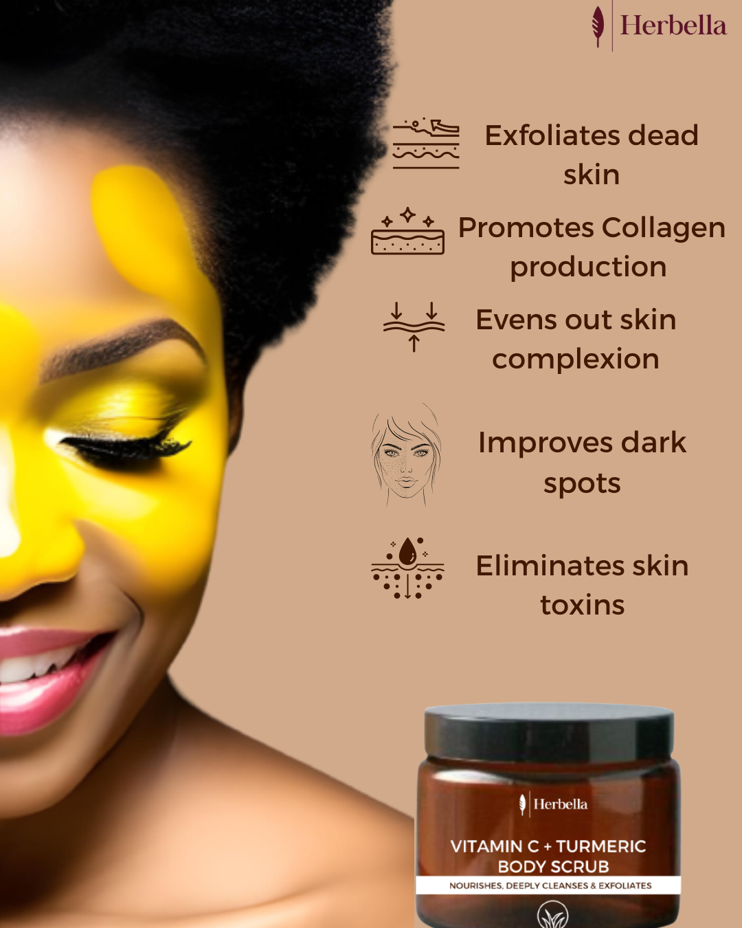 Turmeric Glow Body Scrub
