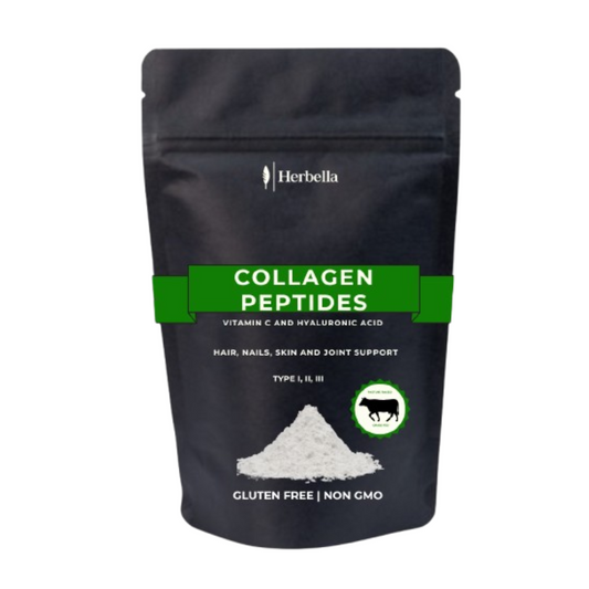 Collagen Peptide Powder with Vitamin C & Hyaluronic Acid