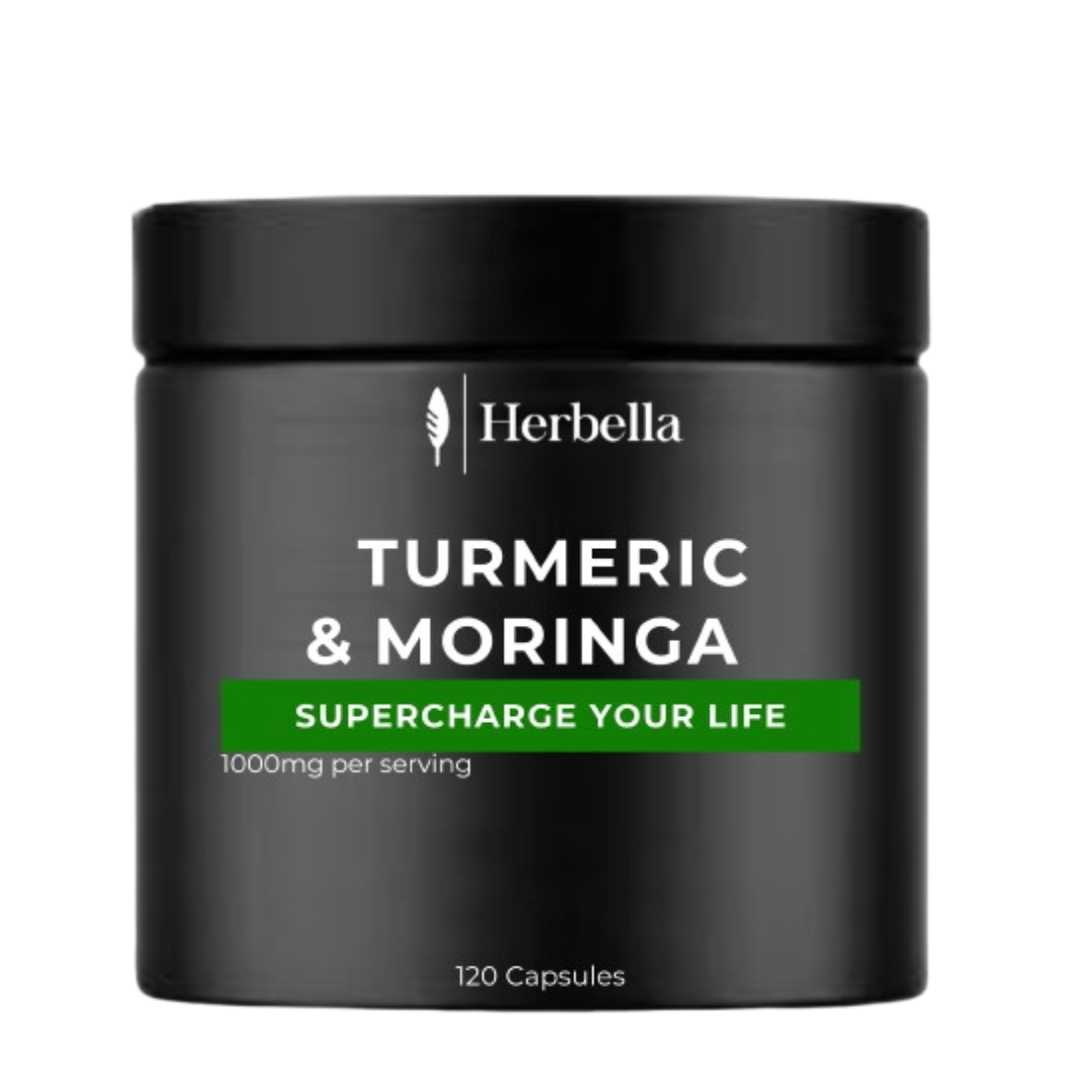 Turmeric and Moringa Capsules – Natural Anti-Inflammatory and Immune Support