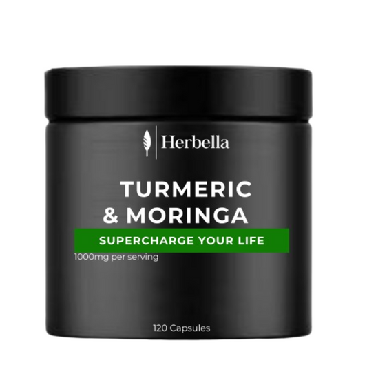 Turmeric and Moringa Capsules – Natural Anti-Inflammatory and Immune Support