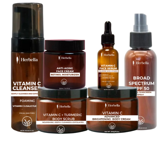 Body Care Combo – Glow From Head to Toe